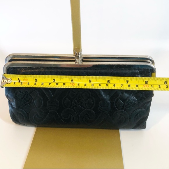 HOBO Lauren Embossed Leather Clutch - Picture 14 of 16